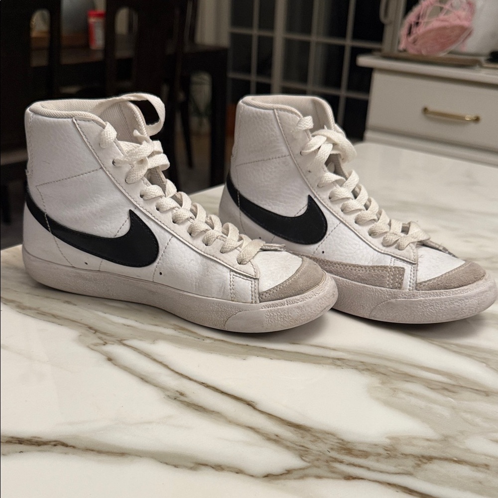 Nike blazer mid 78 White and Black Retro High-Tops